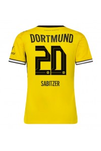 Borussia Dortmund Marcel Sabitzer #20 Fotballdrakt Hjemme Klær Dame 2026-27 Korte ermer